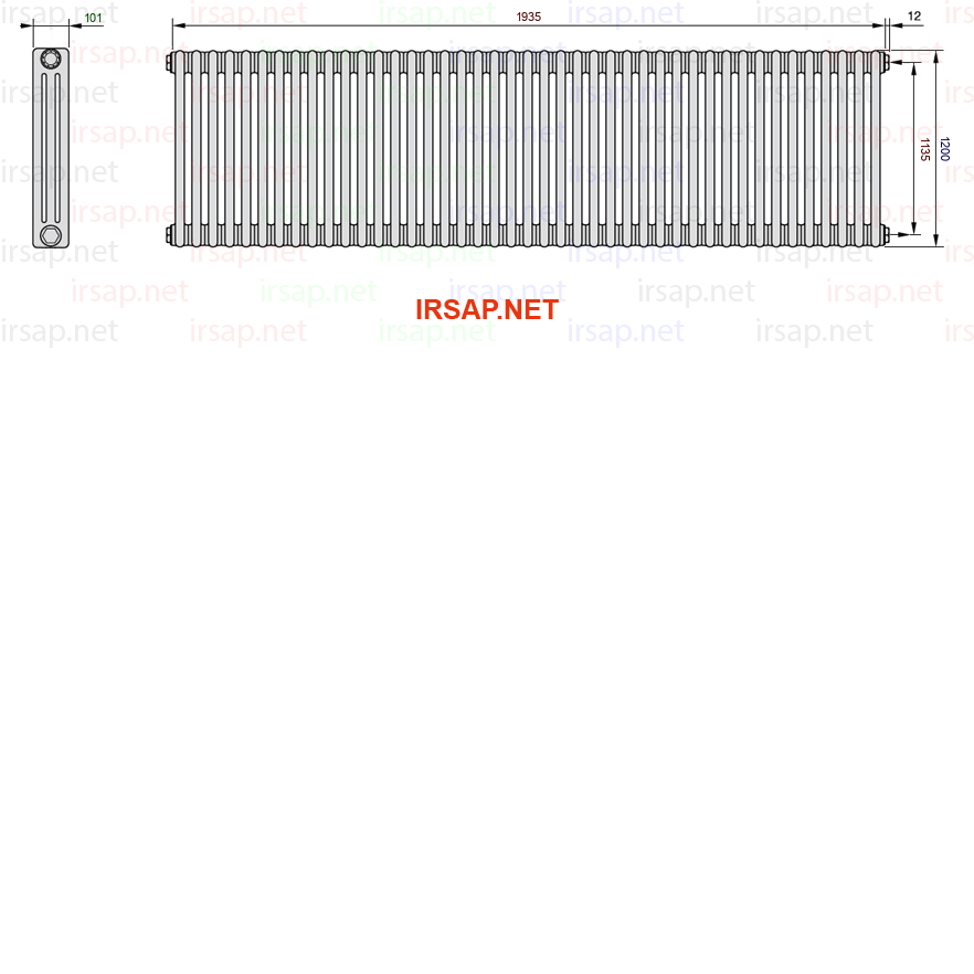 Радиатор IRSAP Tesi 31200/43 T30 CL 01